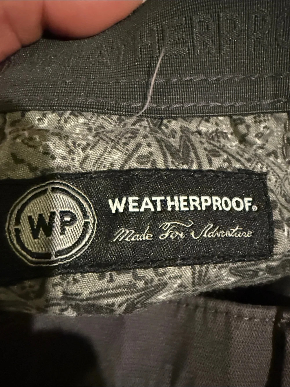 Weatherproof Men's Dark Gray Straight-Fit Utility Pants - Picture 14 of 14